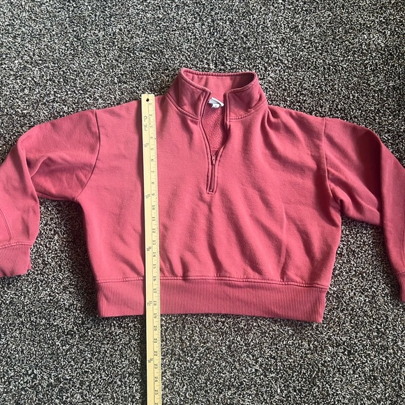 a new day Burgundy Quarter-Zip Pullover - Picture 4 of 6